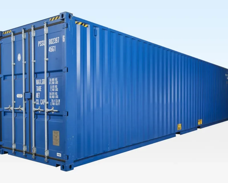 40ft High Cube Container One Trip (9ft 6 high)