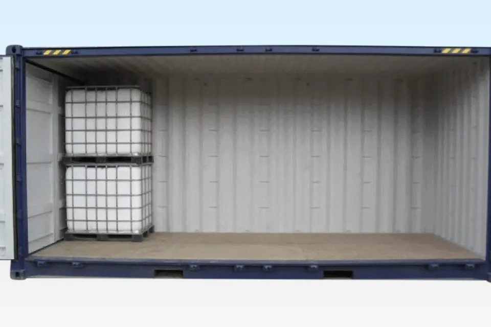 20ft Hi Cube Container (9' 6" high) suitable for IBC storage - Image 4