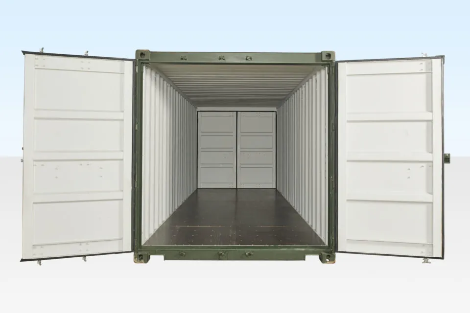 20ft x 8ft Tunnel Container (Double End Door) One Trip - Image 2